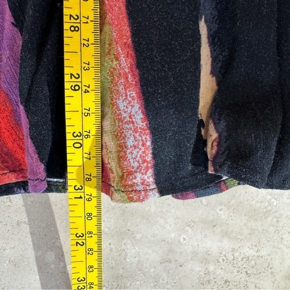 Free People Painted Stripe Mini Sleeveless Trapeze Swing Womens Size XS Colorful - Picture 12 of 14